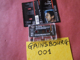 SERGE GAINSBOURG K7 AUDIO VOIR PHOTO...ET REGARDEZ LES AUTRES (PLUSIEURS) (GAINSBOURG 001) - Cassettes Audio