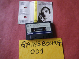 SERGE GAINSBOURG K7 AUDIO VOIR PHOTO...ET REGARDEZ LES AUTRES (PLUSIEURS) (GAINSBOURG 001) - Cassettes Audio