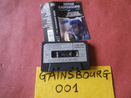 SERGE GAINSBOURG K7 AUDIO VOIR PHOTO...ET REGARDEZ LES AUTRES (PLUSIEURS) (GAINSBOURG 001) - Cassettes Audio