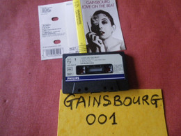 SERGE GAINSBOURG K7 AUDIO VOIR PHOTO...ET REGARDEZ LES AUTRES (PLUSIEURS) (GAINSBOURG 001) - Cassettes Audio