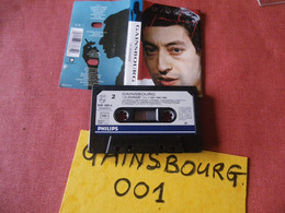 SERGE GAINSBOURG K7 AUDIO VOIR PHOTO...ET REGARDEZ LES AUTRES (PLUSIEURS) (GAINSBOURG 001) - Cassettes Audio