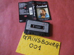 SERGE GAINSBOURG K7 AUDIO VOIR PHOTO...ET REGARDEZ LES AUTRES (PLUSIEURS) (GAINSBOURG 001) - Cassettes Audio