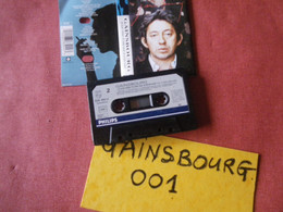 SERGE GAINSBOURG K7 AUDIO VOIR PHOTO...ET REGARDEZ LES AUTRES (PLUSIEURS) (GAINSBOURG 001) - Cassettes Audio