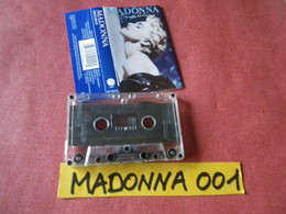 MADONNA K7 AUDIO VOIR PHOTO...ET REGARDEZ LES AUTRES (PLUSIEURS) (MADONNA 001) - Cassettes Audio