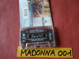 MADONNA K7 AUDIO VOIR PHOTO...ET REGARDEZ LES AUTRES (PLUSIEURS) (MADONNA 001) - Cassettes Audio