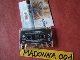 MADONNA K7 AUDIO VOIR PHOTO...ET REGARDEZ LES AUTRES (PLUSIEURS) (MADONNA 001) - Cassettes Audio