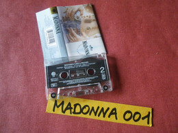 MADONNA K7 AUDIO VOIR PHOTO...ET REGARDEZ LES AUTRES (PLUSIEURS) (MADONNA 001) - Cassettes Audio