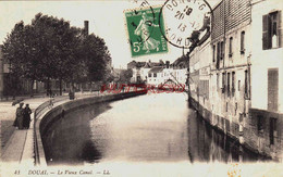 CPA DOUAI - NORD - LE VIEUX CANAL - Douai