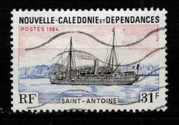 Nouvelle Calédonie  - 1984  -  Bateaux Anciens  - N° 485 - Oblit - Used - Oblitérés