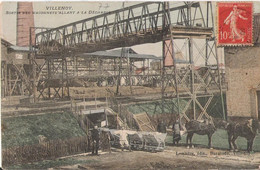 77 VILLENOY - Wagonnets Allant à La Décharge - Villenoy