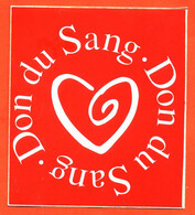 Autocollant Sticker "  Don Du Sang " - Pegatinas