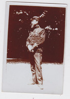 Photographie Militaire Poilu Uniforme Du 165e Régiment D'Infanterie Marseille 1915 - Oorlog, Militair