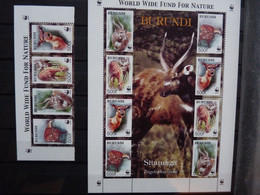 BURUNDI : 2004 :  N°1115/18 ** + Bloc 143**  Cat.: 38€ - Unused Stamps