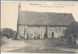 72-SARTHE-Saint Paterne "chapelle St Gildas " Belle Animation . Carte Neuve. - Saint Paterne