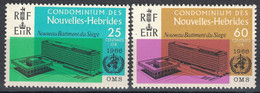 NOUVELLES HEBRIDES CONDOMINIUM - N°245 A 246 - COTE 6€ - NEUF SANS TRACE DE CHARNIERE. - Ongebruikt