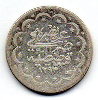 OTTOMAN EMPIRE - SULTAN ABDUL HAMID II, 10 Piastres, Silver, Year 12, AH1293, KM #738 - Otros – Asia