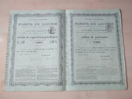 A FORETS En LIGURIE - 1873' - D - F