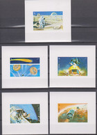 SPACE - SHARJAH - 5 S/S Imp. De Luxe MNH - Collections