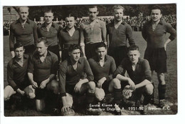 Eerste Klasse A  Première  Division A 1951-52 -  Izegem F C - Izegem