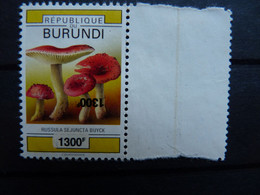 BURUNDI : 2007 :   N°1153-cu (*)  Cat.: 40€  Surcharge Double Curiosité - Ongebruikt