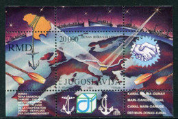 YUGOSLAVIA 1993 Danube Cooperation Block  MNH / **.  Michel Block 42 - Ongebruikt