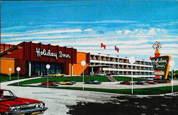 ► St John's Newfoundland  (Terre-Neuve) HOLIDAY INN Hotel 1950/60s Automobiles - St. John's