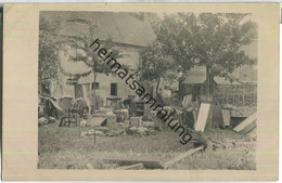 Berggiesshübel Nach Der Hochwasserkatastrophe Juli 1927 - Foto-Ansichtskarte - Bad Gottleuba-Berggiesshübel