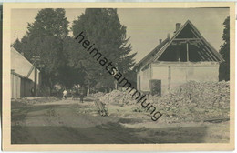 Berggiesshübel Nach Der Hochwasserkatastrophe Juli 1927 - Foto-Ansichtskarte - Bad Gottleuba-Berggiesshuebel