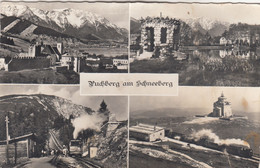 A5819) PUCHBERG Am SCHNEEBERG - EISENBAHN ZUG Häuser Teich Alt - Schneeberggebiet