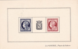 TIRAGE 3000 Exemplaires ,,,EXPOSITION PHILATELIQUE Du 13 / 5 / 1937 Poitiers La Minerve - Covers & Documents