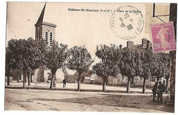 VILLIERS SAINT GEORGES - Place De La Mairie - Villiers Saint Georges