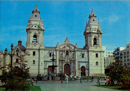 PERÚ , T.P. CIRCULADA , LIMA - LA CATEDRAL - Perù