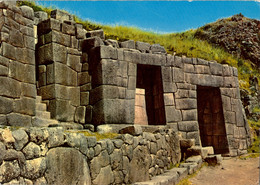 PERÚ , T.P. CIRCULADA , ASPECTO PARCIAL BAÑOS DEL INCA - Perù