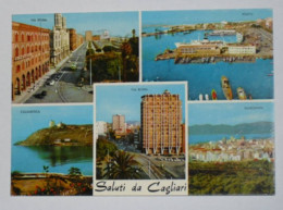 CAGLIARI - Saluti Da Cagliari - Via Roma - Porto Calamosca Panorama - Cagliari