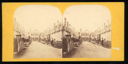 Stereoview - Vicars' Close, In Wells, SOMERSET, England - Stereoscopi