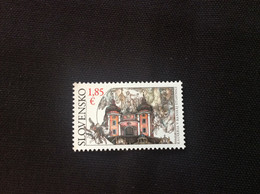 2021 Pofis 749 ** Le Calvaire Baroque De Banska Stianivca - Unused Stamps