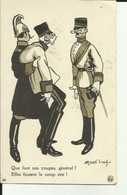 Carte Miltaire- Militaria - Caricatures - Illustrateur - LMass'beuf  - Patriotiques - - Mass'Boeuf