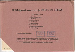 P107 8 Karten D1/1 - D1/8 In Verschlossener Originalhülle - Cartes Postales Illustrées - Neuves