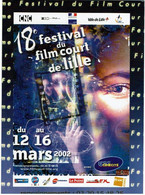 Festival Du Film Court De Lille, 2002 - Neuve - Plakate Auf Karten