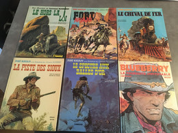 Lot De 6 BD BLUEBERRY 5 En Edition Originale 1 Fort Alamo Année 68 - Lots De Plusieurs BD