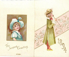 1 Calendar 1894  Bird & Co Engravers Boston  Litho. - Formato Piccolo : ...-1900