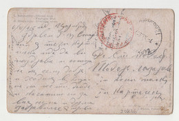 Bulgaria Ww1 Western (Bulgarian) Outlands Serbia TSARIBROD Civil Censored Postcard (20836) - Guerre