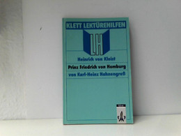 Lektürehilfen Heinrich Von Kleist: Prinz Friedrich Von Homburg - School Books