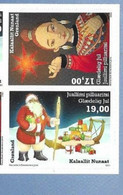 GREENLAND, 2021, MNH, CHRISTMAS, COSTUMES, 2v SELF ADHESIVE  Ex.BOOKLET - Autres