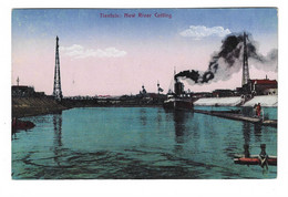 Cpa - Chine Tientsin - New River Cutting - Chine