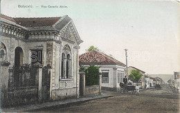 AK OLD  POSTCARD - BRASIL - BRASILE - BOTUCATU' - RUA CEZARIO ALVIM - ANIMATA , VIAGGIATA 1912 - M16 - São Paulo