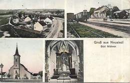 1908/10 - Novosedly Na Morave  Neusiedl  Okres BRECLAV Gute Zustand, 2 Scan - Repubblica Ceca