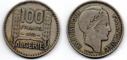 Algérie -  100 Francs 1952 TB+ - Algeria