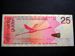 Beau Billet De 25 Gulden Des Pays Bas Antillais Du 1/01/1998 - Niederländische Antillen (...-1986)