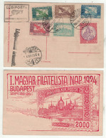 Hongrie // Magyar Posta // Carte Par Avion , Légiposta Esztergom-Budapest - Covers & Documents